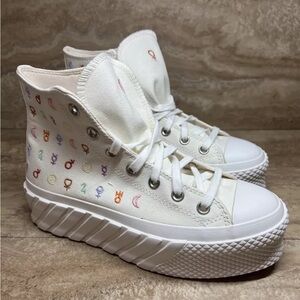 Women Converse Chuck Taylor 2X Lift Mystic Symbols Hi A03716C